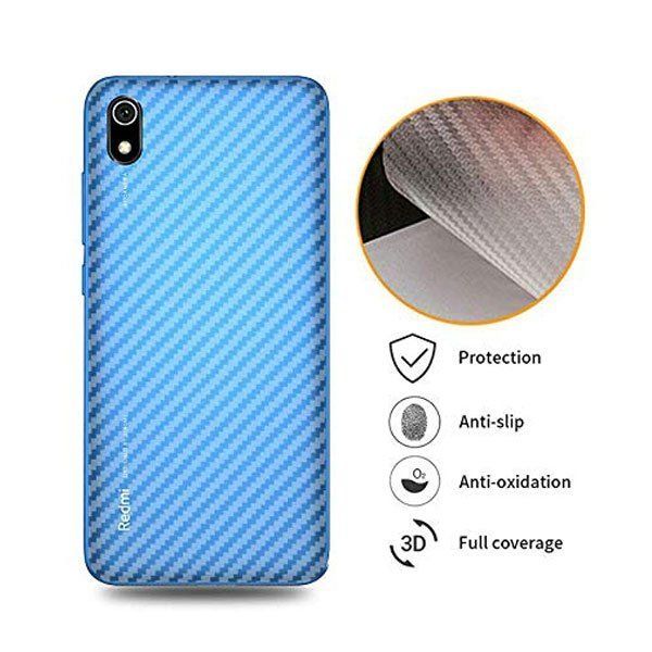 3D Carbon Fiber Back Skin Film Paper For Redmi 9A