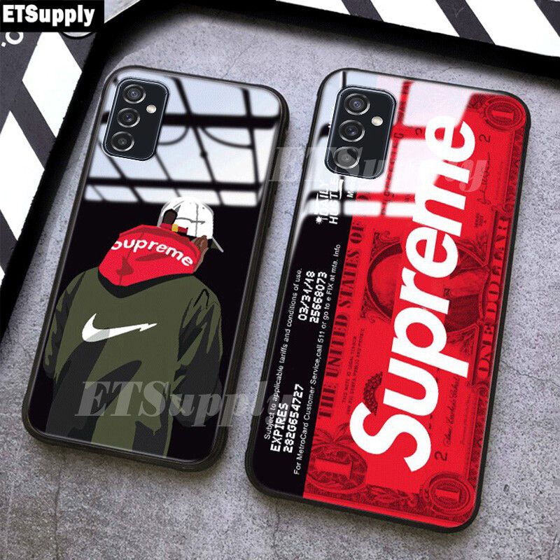 SUP Design for Samsung M52 Case with Tempered Glass Back Cover Shockproof Mirror Cover for Samsung Galaxy M52 Supreme Cases