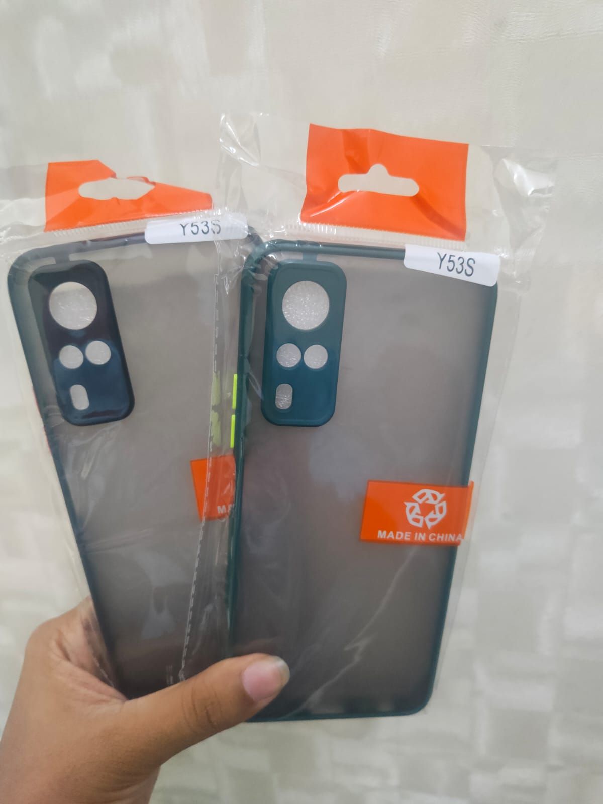 Y53s 4G  Luxury Matte Back Cover Case