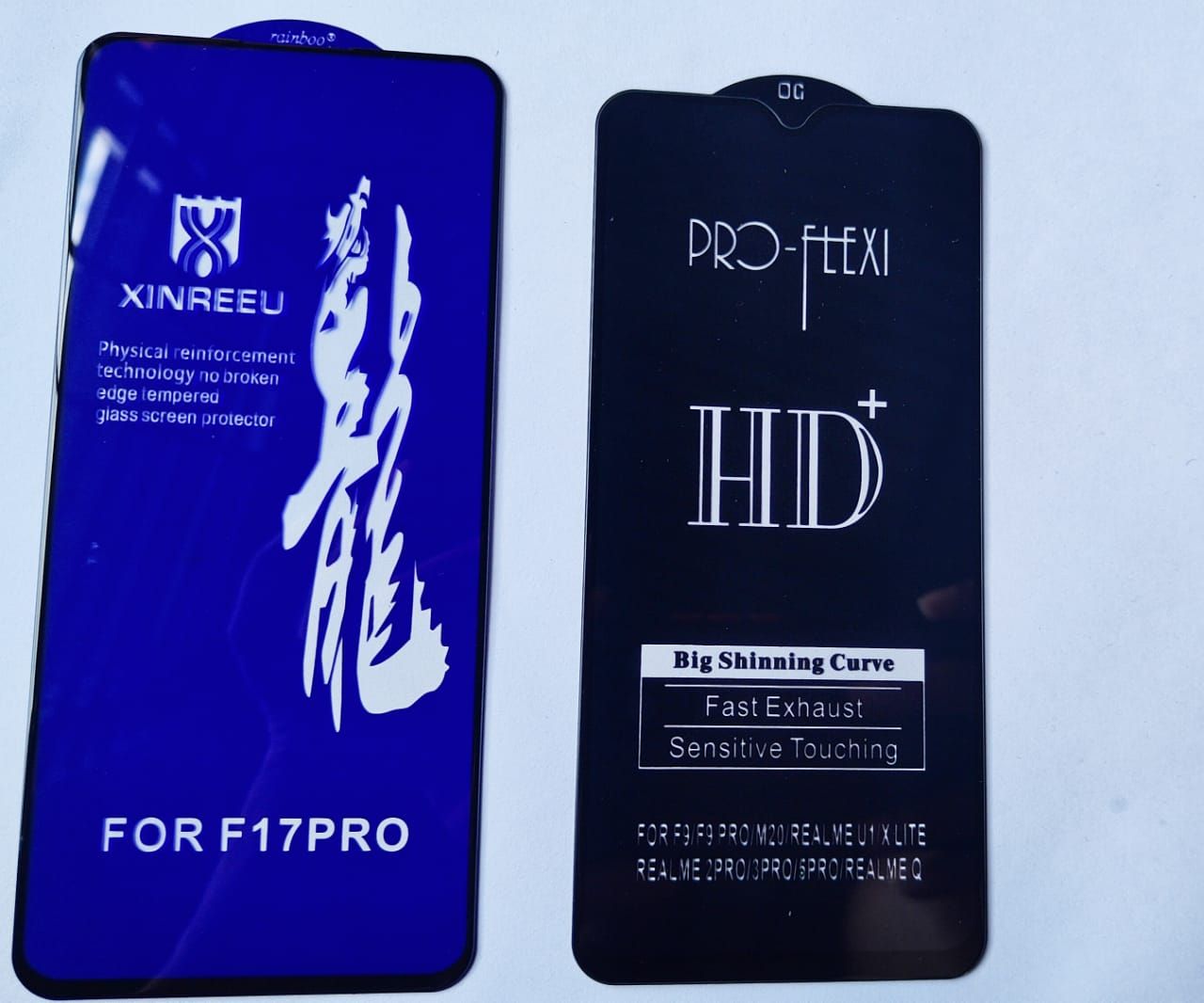 FOR OPPO F21 PRO / RENO 7 / RENO 6 / A95 / A55 / F19 PRO / F19 / F17 PRO / F17 / A53 / A16 / A15S / A15 / A12 / A7 / A31 / A33/ A52 / A72 / A92 / A5S / A73 / A54 / F7 / F9 / F9 PRO / F11 PRO/ F15 PRO / RENO 5 / RENO 4 Rinbo Glass Screen Protector