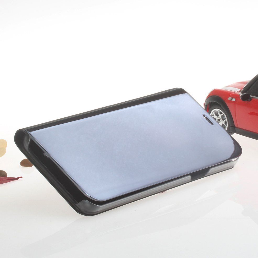 HA Clear Mirror Smart Case Flip Stand Case Phone Protective Case For Samsung(null)