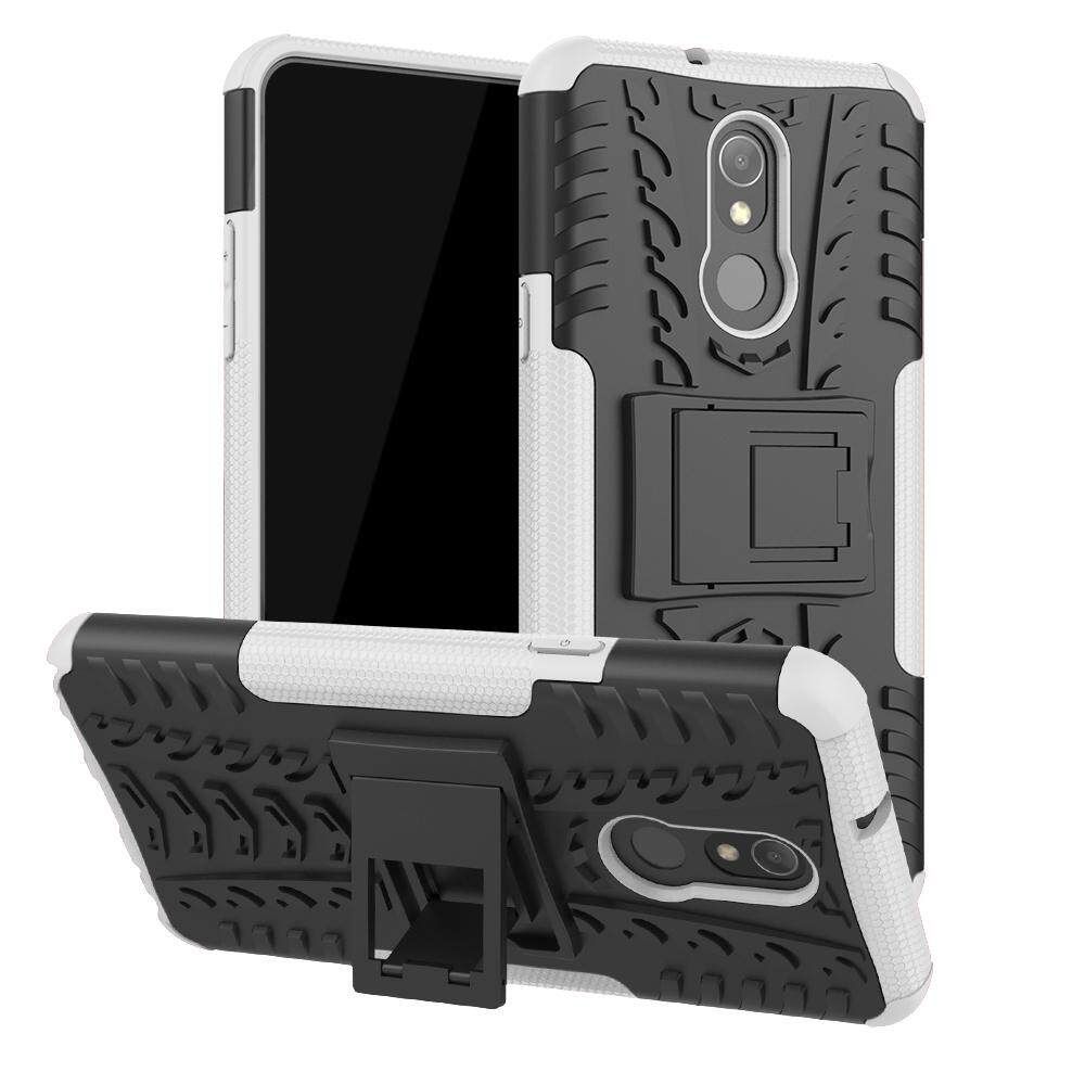 For LG Stylo 5 Dual Layer Heavy Duty Armor Tough Hybrid Shockproof Stand Protective Case Cover