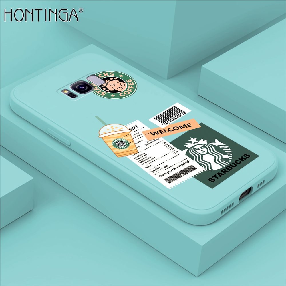 Hontinga for Samsung Galaxy S8 Plus Case Cartoon Popularity Phone Case Soft Square Edge Silicone Cases Full Lens Cover Shockproof Protection Cover
