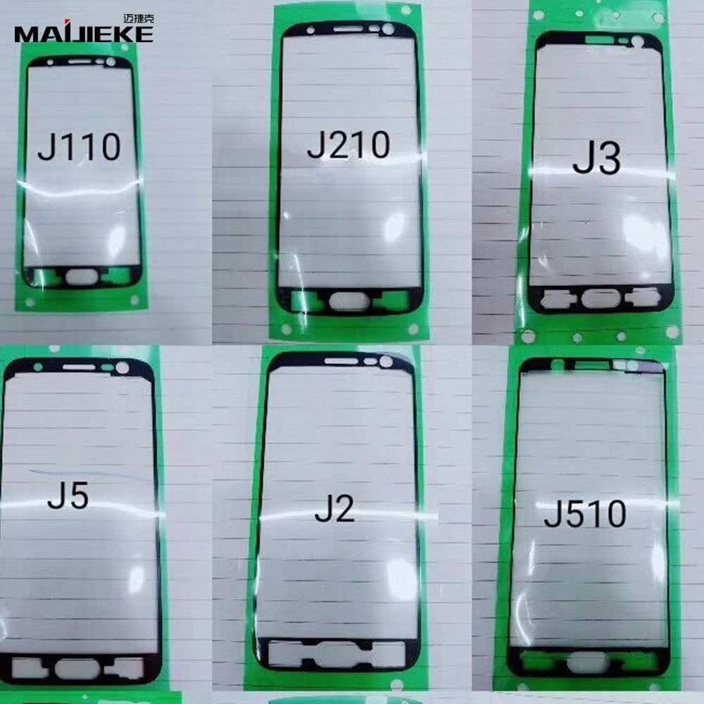 2XFront Frame LCD Panel plate Adhesive For Samsung Galaxy J610 J2 J3 J4 plus J5 J6 J7 pro J8 J510 J730 Housing Sticker glue