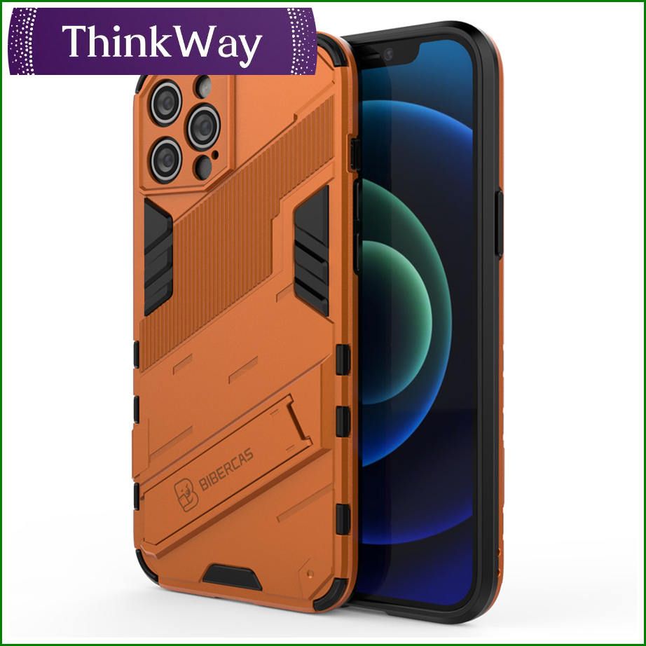 Phone Case Shockproof PC Case with Stand Double Layer Hard Shell Back Cover For iphone11 pro & iphone11 Pro Max