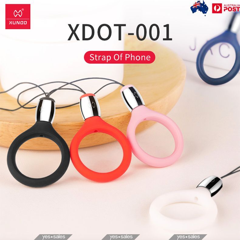 XUNDD Silicone Strip Fashion Lightweight Lanyard Holder Anti Drop Strap Cover