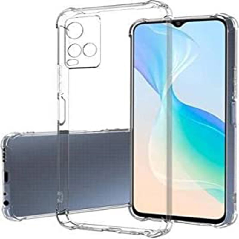 Soft Silicon transparent Case Back Cover For Vivo Y21 / Vivo Y21s