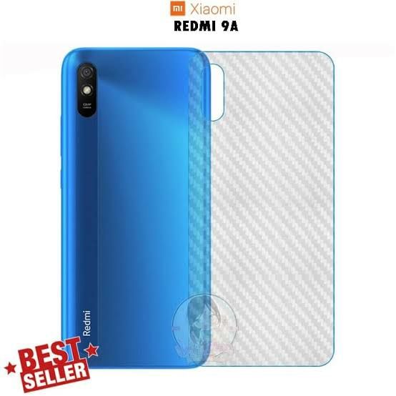 Carbon fiber Back Sticker for Xiaomi Redmi 9A