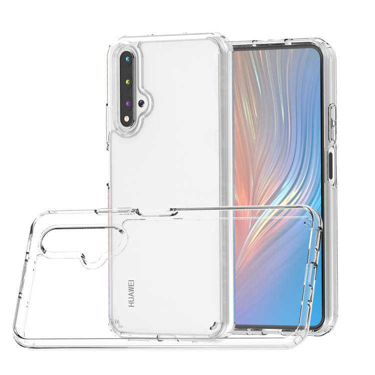 Huawei Honor 20  Comfortable Clear Transparent Soft TPU Back Case Cover