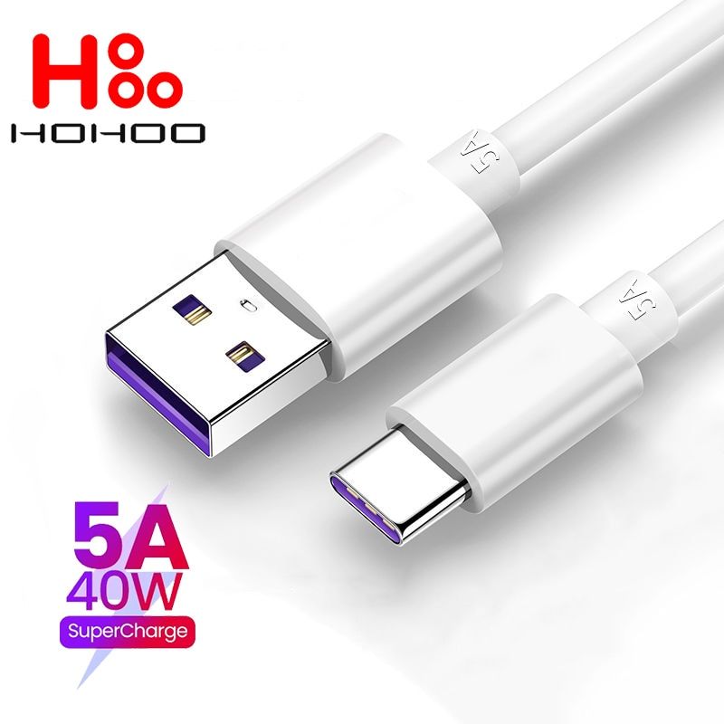 5A USB Type C cable Fast Charging Cable For Redmi Note 7 8 Pro 8A USB Type C Data line Cable For Huawei P40 P30 Mate 40 30 pro