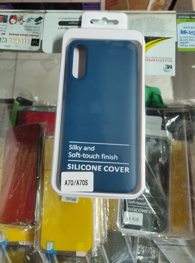 Samsung Galaxy A70 / A70s Luxury Soft Silicone Shockproof Bumper Protective Premium Back Cover