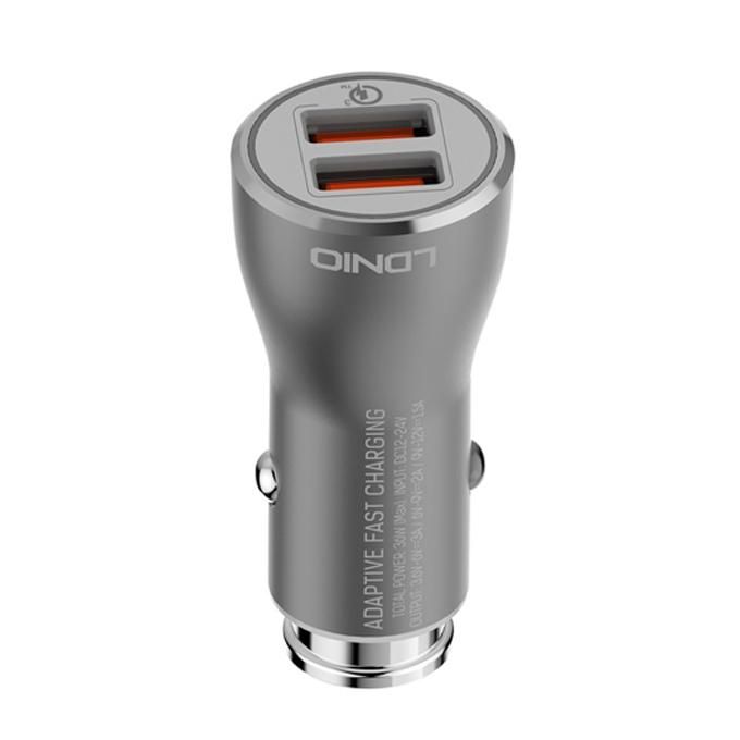 C407Q 3A 3.0 Fast Charging 2 Dual USB Output Car Charger
