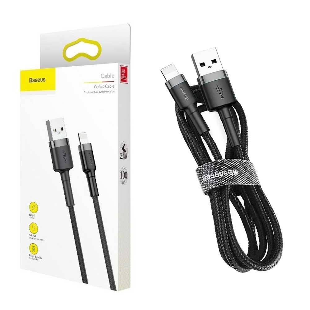 Baseus Cafule Lightning Charging Cable 2.4A 1m