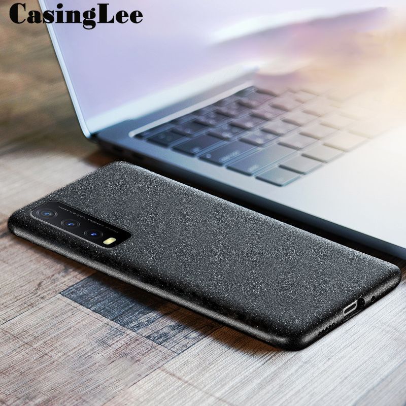 CasingLee For VIVO Y12S case Matte Silicone Soft Phone cover for VIVO Y12S Super Scrub Non-slip Phone case