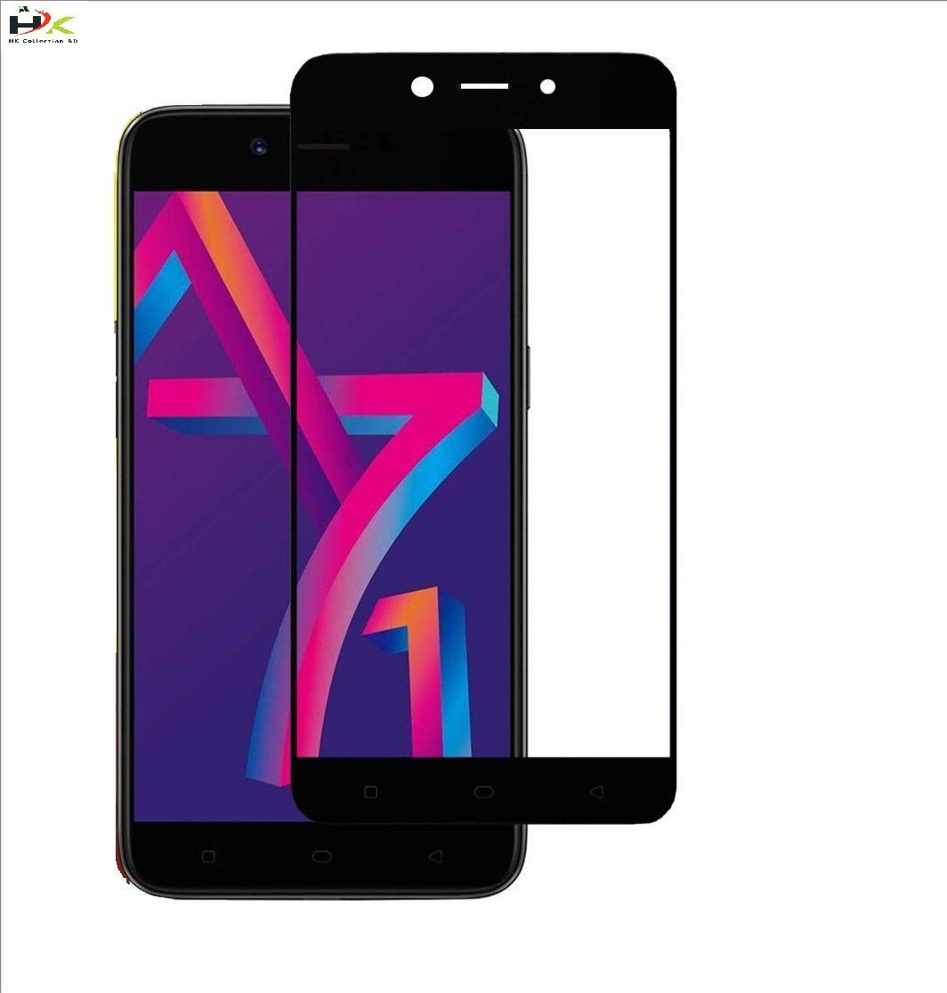 Oppo A71 Tempered Glass Screen Protector 6D/9D/11D - Black