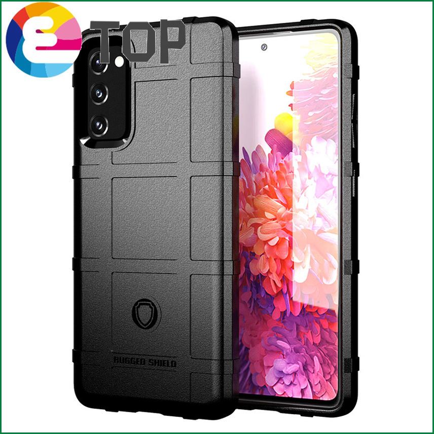 【ETOP】Rugged Armor Case for Samsung Galaxy S21 S20 FE S10e S10 S9 S8 Plus Note 8 9 10 20 Ultra Thick Solid Tactical Rubber Shield Case