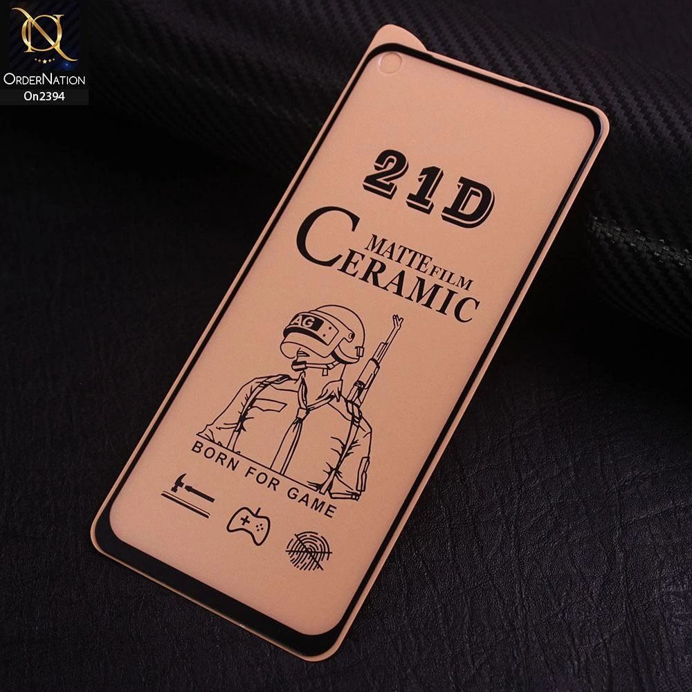 Samsung Galaxy A60 Film 9D Soft Ceramic Full Glue Cover Screen Protector