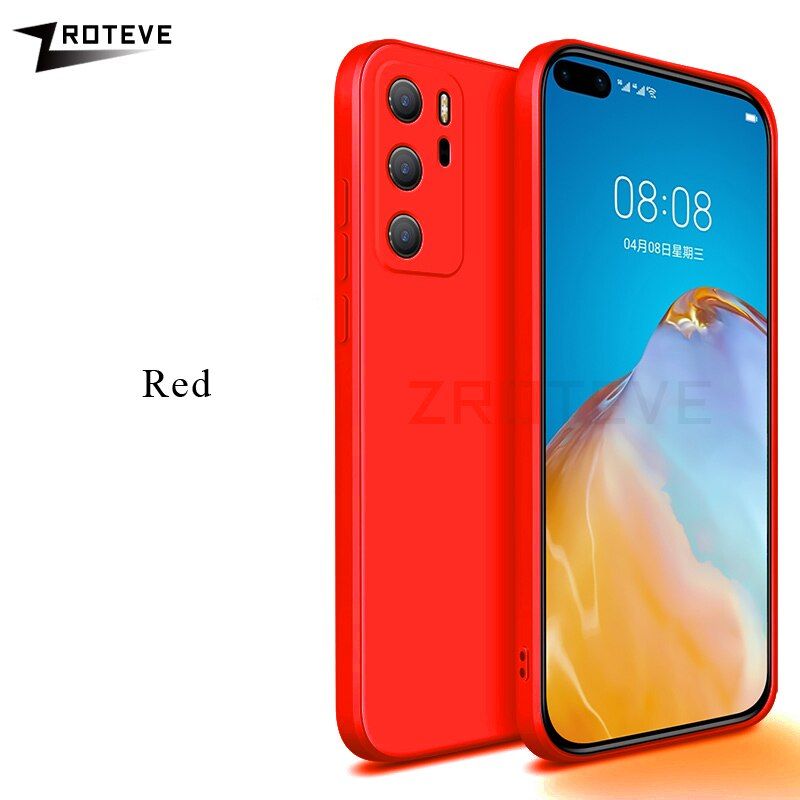 P40 Pro Case Zroteve Soft Coque For Huawei P40 Lite 5G  Silicone Cover For Huawei Mate 30 20 X Lite P20 P30 Pro Plus Cases