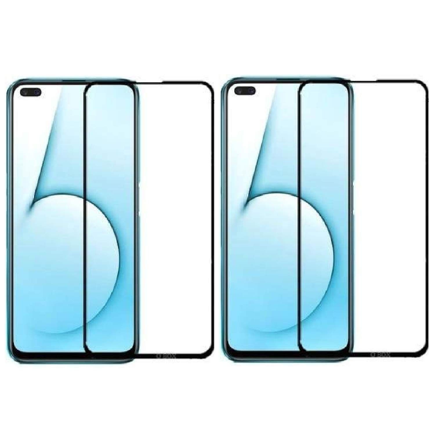 Realme X50 5G Tempered Glass Screen Protector 6D/9D/11D - Black