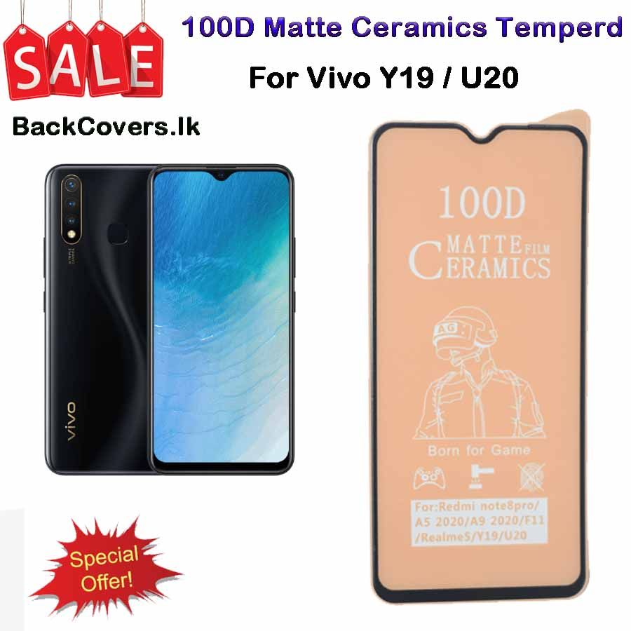 Vivo Y19 Film 9D Soft Ceramic Full Glue Cover Screen Protector
