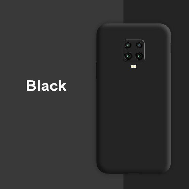 For Xiaomi Redmi Note 9/9 Pro/9 Pro Max Liquid Silicone Case Soft Tpu Mi Mobile Phone Back Cover Case - Phone Back Cover - Phone - Camera