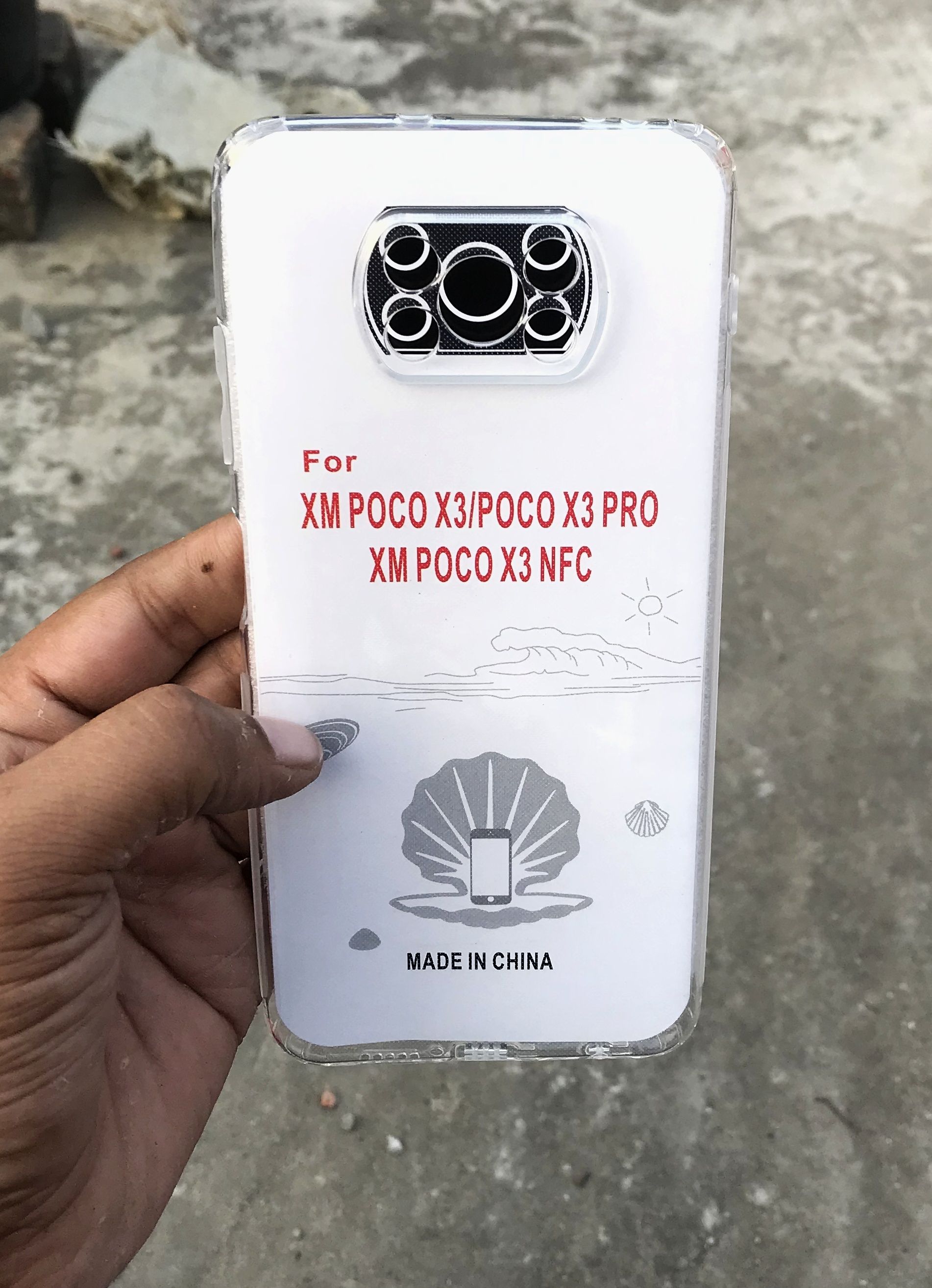 Xiaomi poco x3/poco x3 pro/poco x3 nfc এর জন্য কেস স্লিম ফিট সফট ক্লিয়ার tpu শকপ্রুফ শেল প্রোটেক্টিভ কভার xiaomi poco x3/poco x3 pro/poco x3 nfc কেসের জন্য স্বচ্ছ - Phone Back Cover