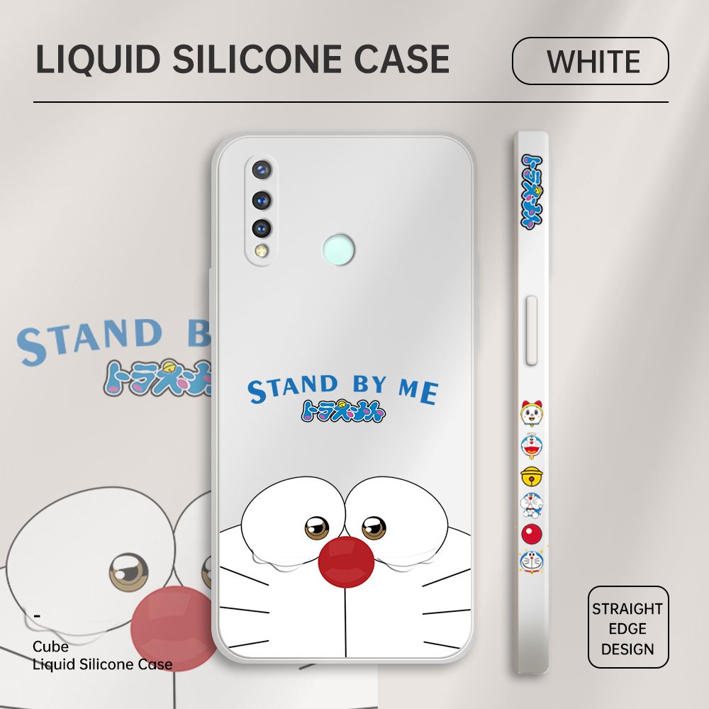 ZeroQiQi for Vivo Y19 Case Cartoon Weeping Cat Phone Cover Soft Full Lens Protection Casing Ultra Thin Soft Liquid Silicone Phone Cases