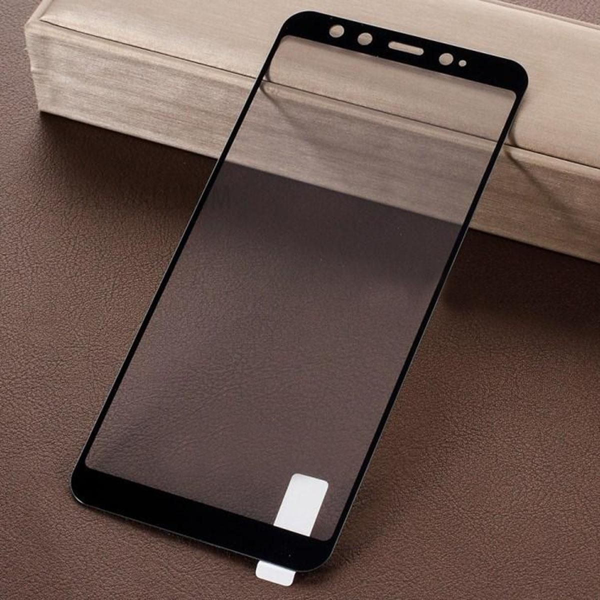 For Xiaomi Redmi 6X 6D Tempered Glass Screen Protector-Black