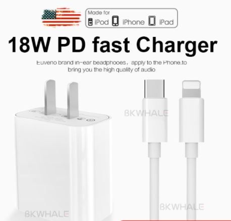 For Iphn 18watt charger premium quality
