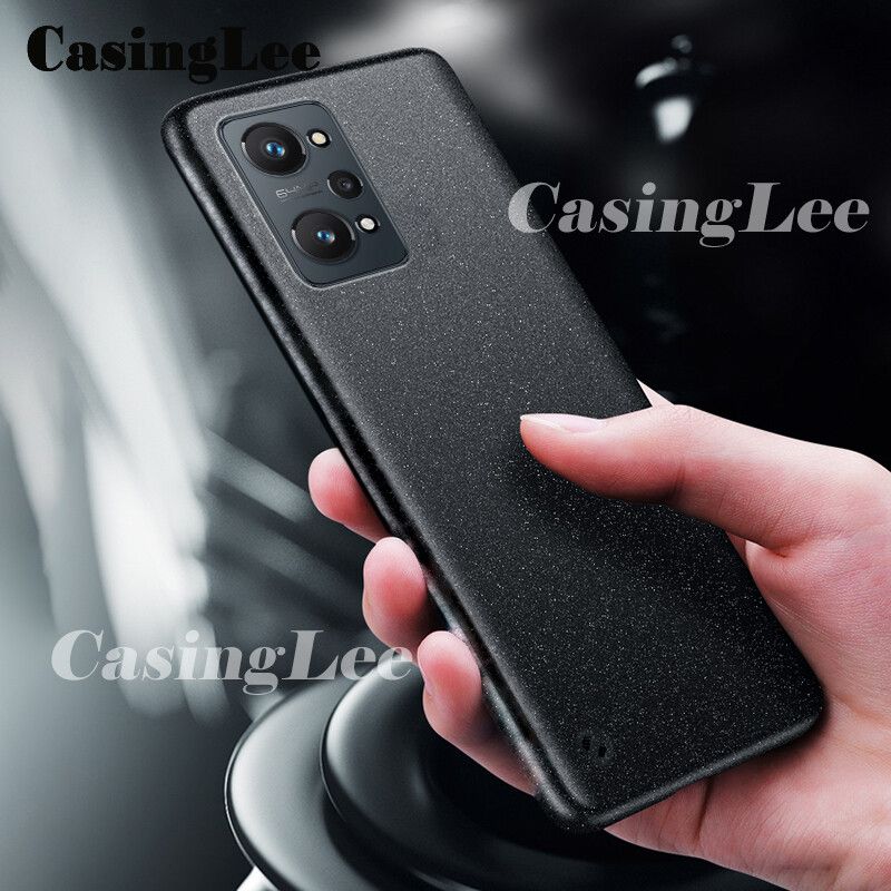 CasingLee For Realme 9i case Matte Silicone Soft Phone cover for Realme 9i Super Scrub Non-slip Phone case For girls and Boys