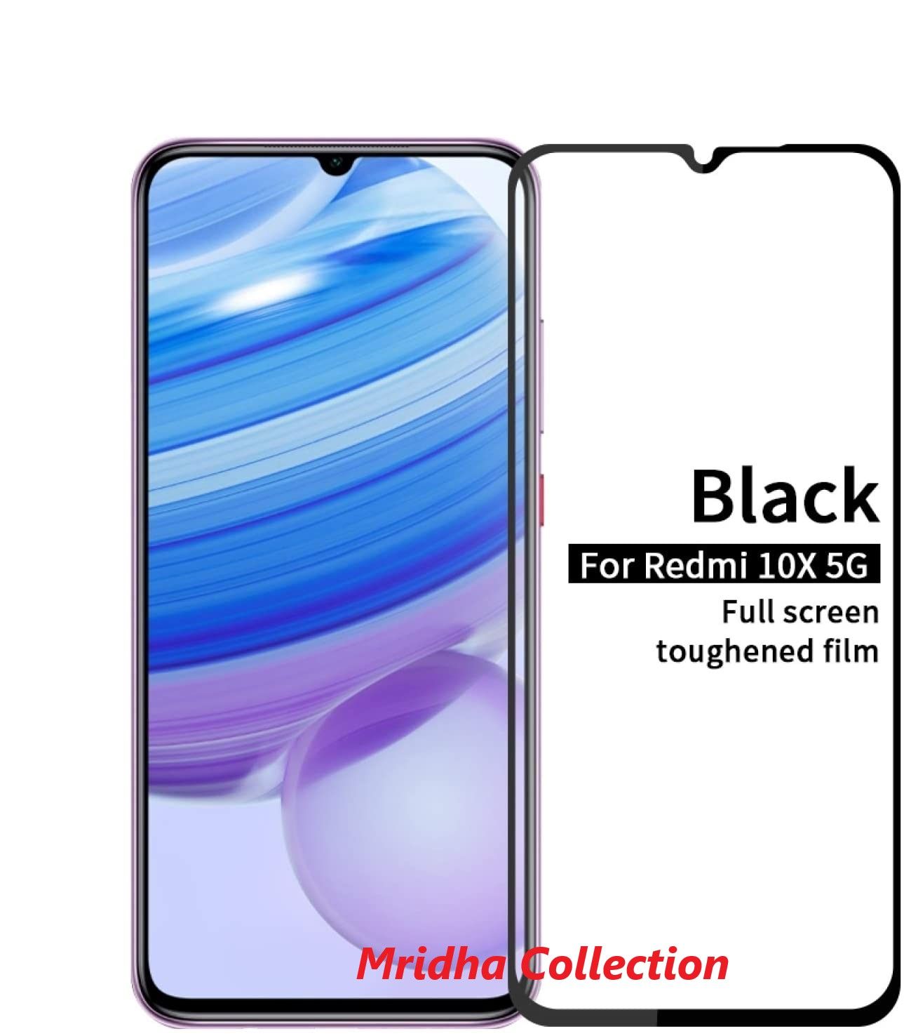 For Xiaomi Redmi 10X 5G / Xiaomi Redmi 10X Pro 5G (5D 9D 11D 21D) Screen Protector Tempered Glass Film 9H Hardness Full Coverage No Bubbles and Fingerprint Scratch-Resistant