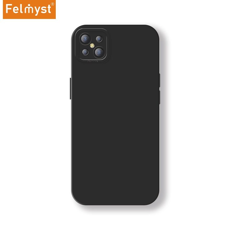 For Oppo A92s Back Mobile Phone Case Simple Luxury Colorful Liquid Silicone Protect Lens Shockproof Full Soft Cover