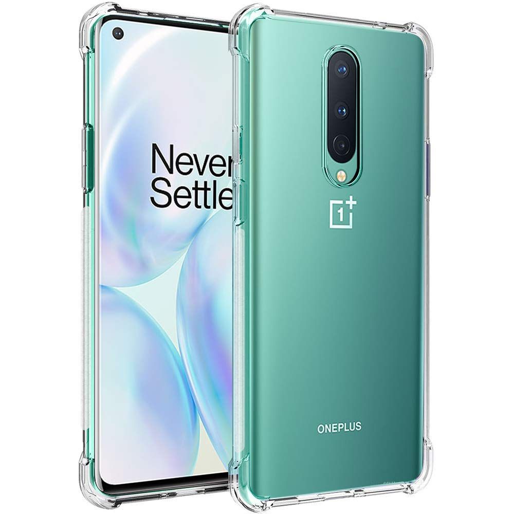 OnePlus 8 Luxury Soft Shockproof Airbag Transparent TPU Case