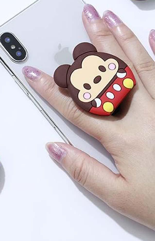 Pop Up Socket For Mobile- Bear