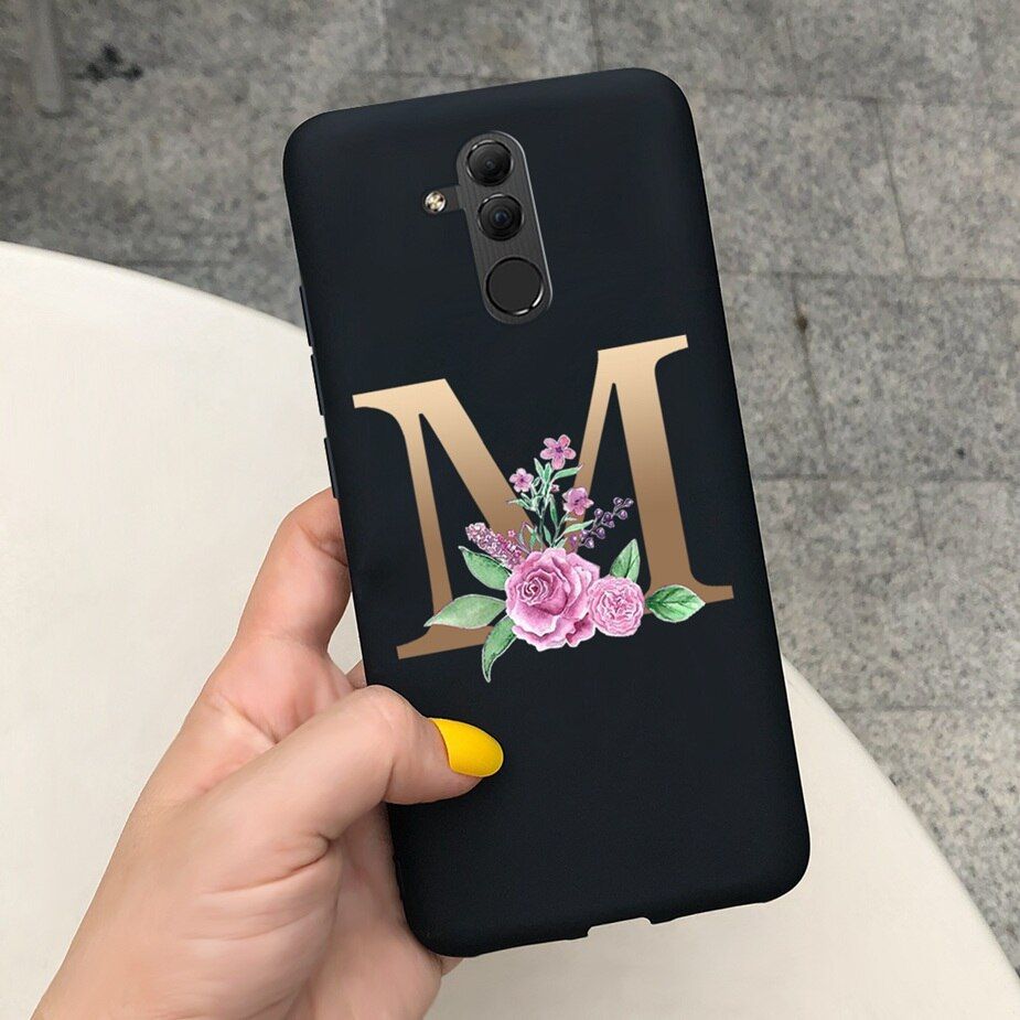Cute Letter Case For Huawei Mate 20 Lite Case 6.3'' Silicone Soft Fundas For Huawei Mate20 Lite 20Lite SNE-LX1 Phone Cases Cover