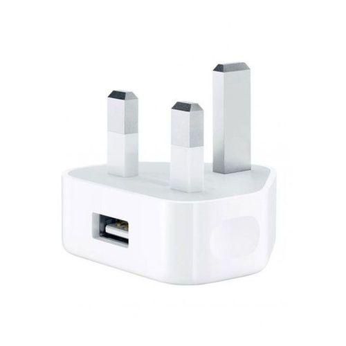5W USB Power Adapter 3-Pin - White