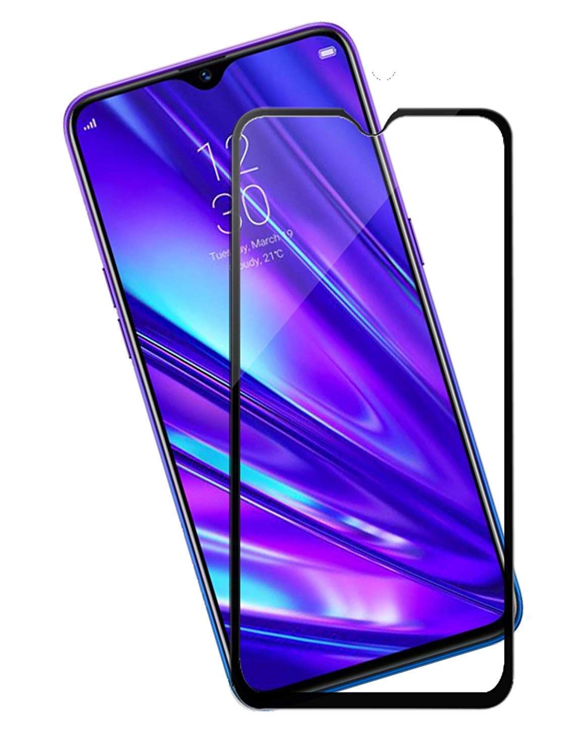Vivo S1 Tempered Glass Screen Protector 6D/9D/11D - Black