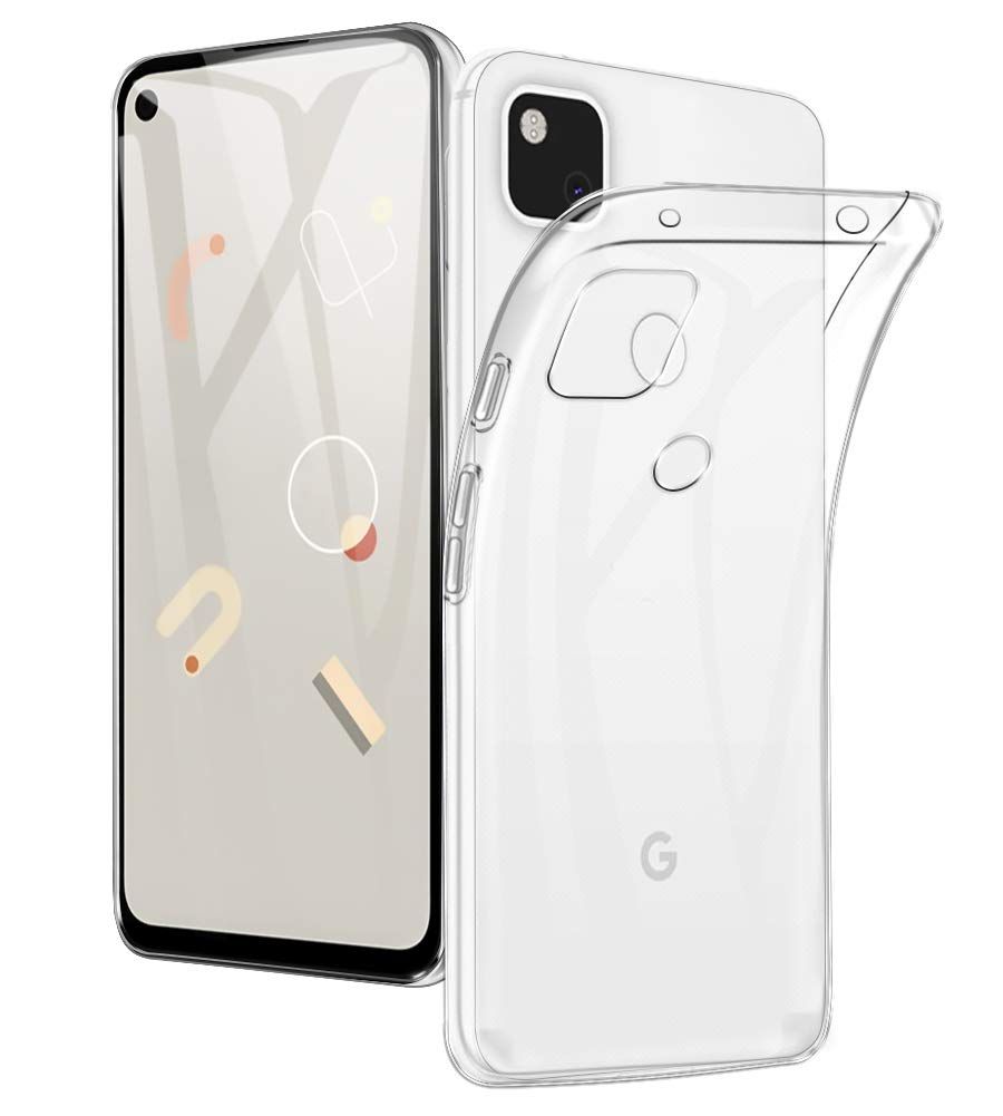 Google Pixel 4A 5G (6.2) Crystal Clear Transparent Soft TPU Back case