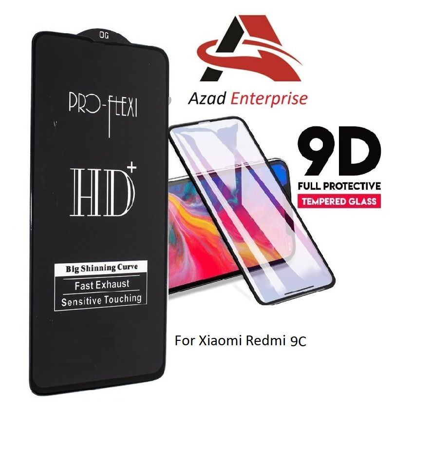 For Xiaomi Redmi 9c OG HD+PRO FLEXI PREMIUM Tempered Glass Screen Protector-Transparent