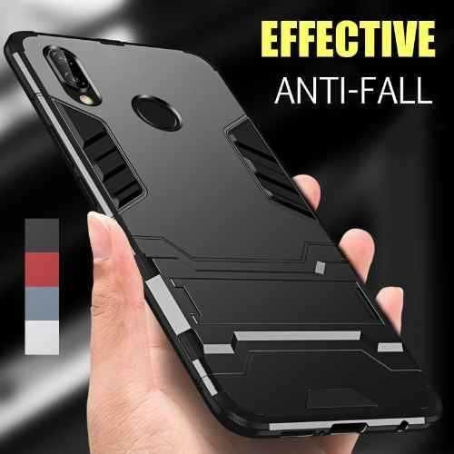 Huawei Nova 3E Luxury Armor Shockproof Back Cover Phone Case