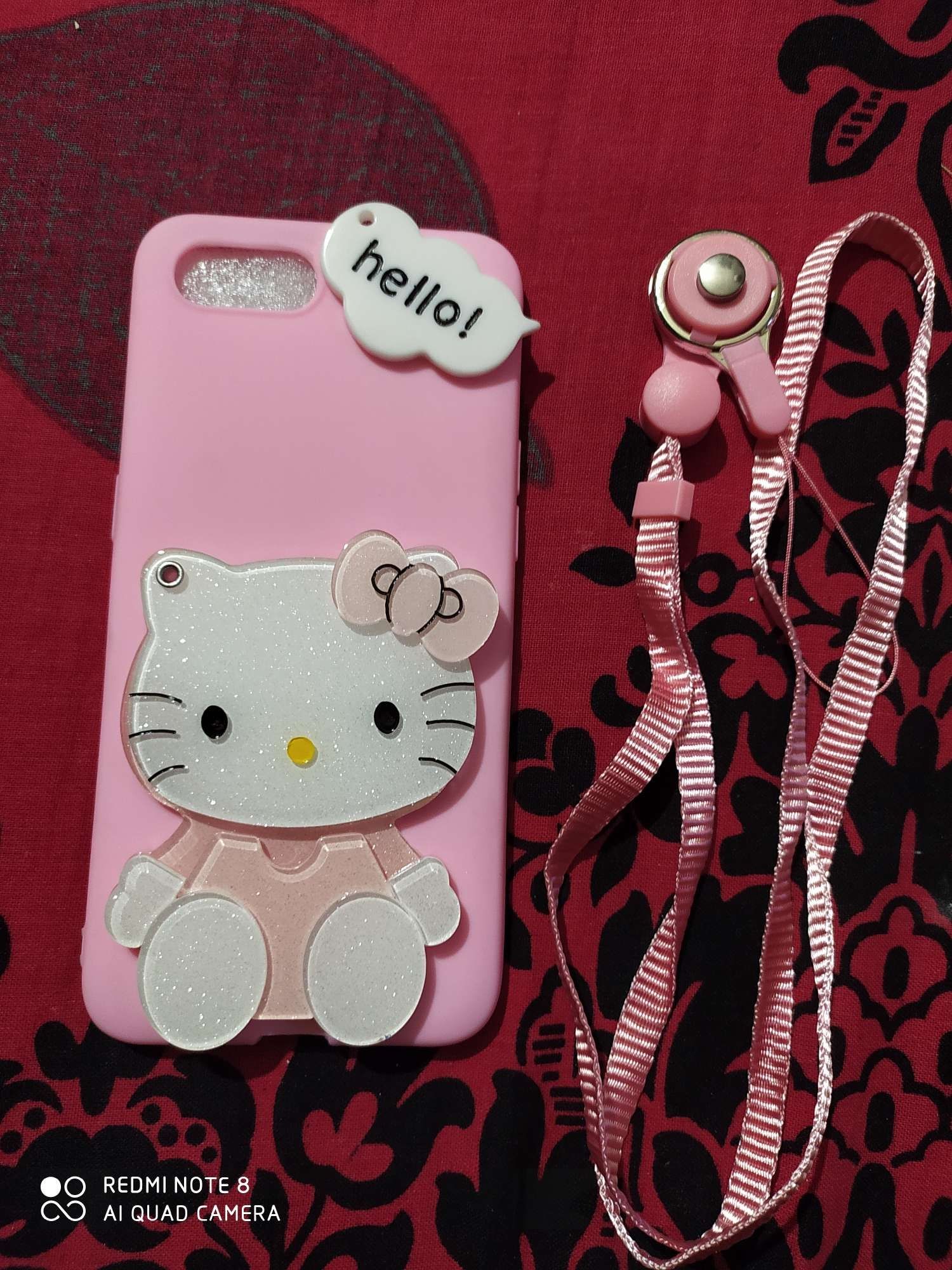 Hello Kitty Mirror Case back cover For Realme C2/Oppo A1k