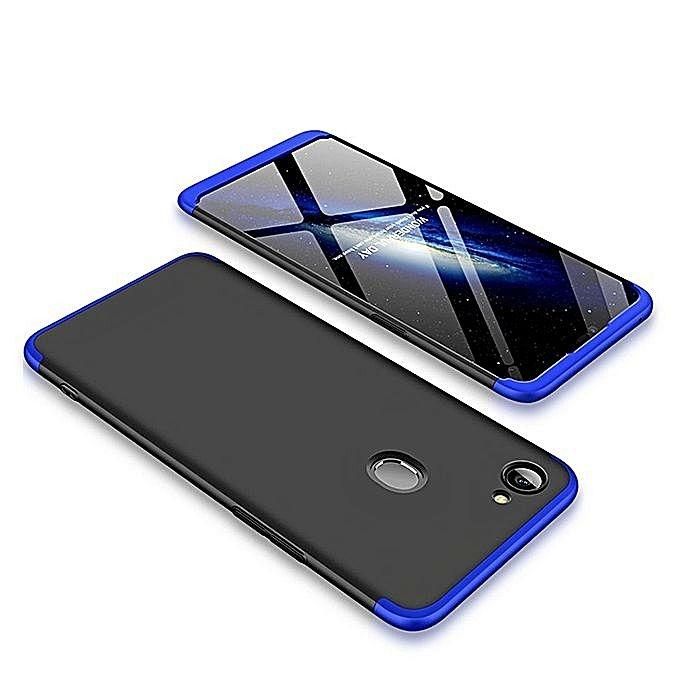 Xiaomi Redmi 4X 360 Degree Back Cover - Black and Blue