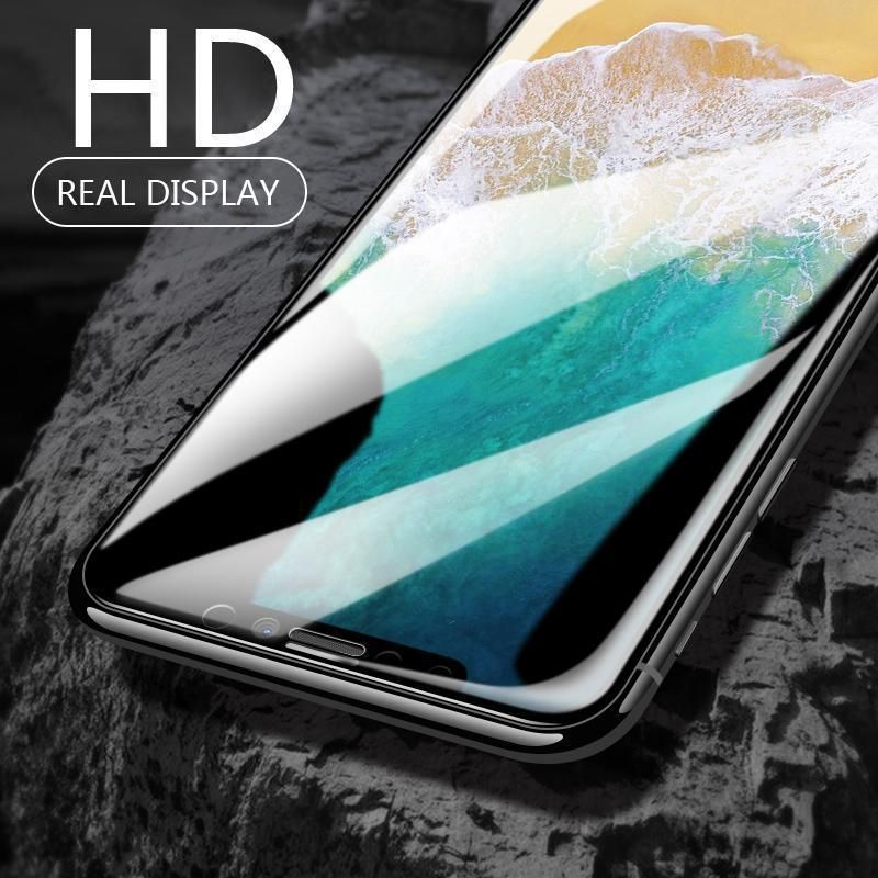 IPhone XS Max Original 5D/6D Full Coverage Tampered Full Glue Glass Screen Protector