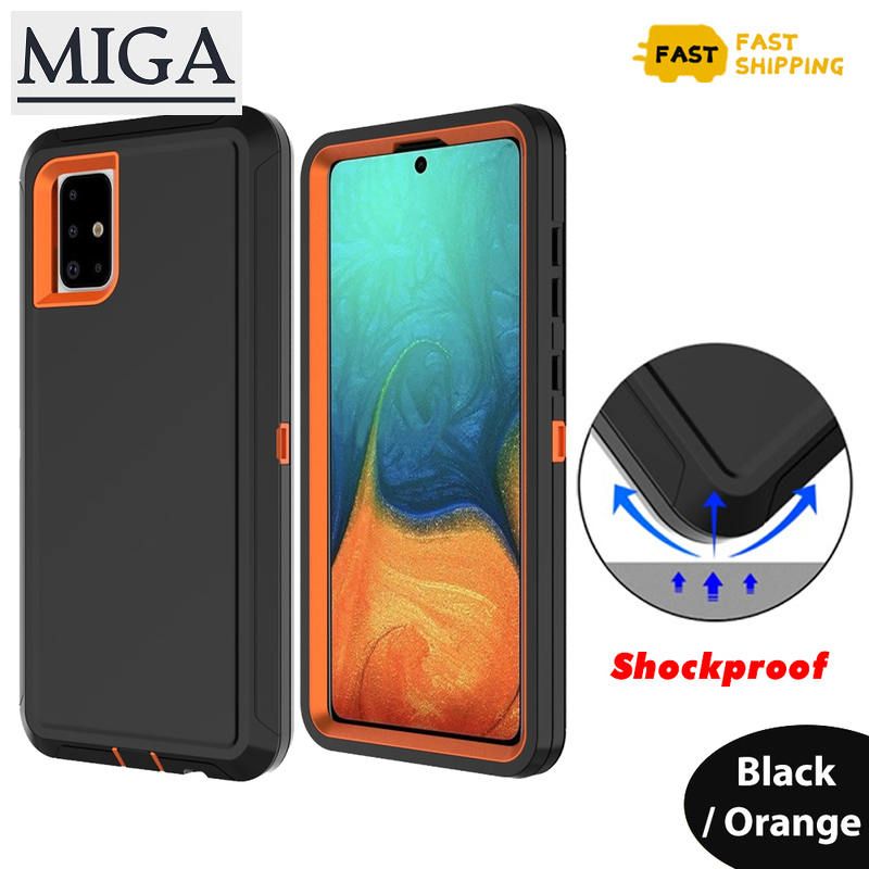 For Samsung Galaxy A71 A51 A31 Case Detachable Shockproof Case Dust-proof PC + TPU Combo Phone Case for Samsung Galaxy A71 A51 A31 4G (US Version)