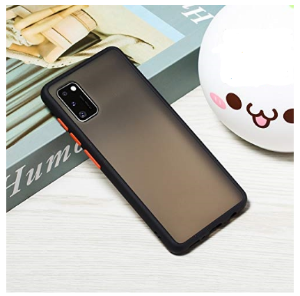 Samsung Galaxy A41 Smoke Translucent Matte Hard Back Case Cover