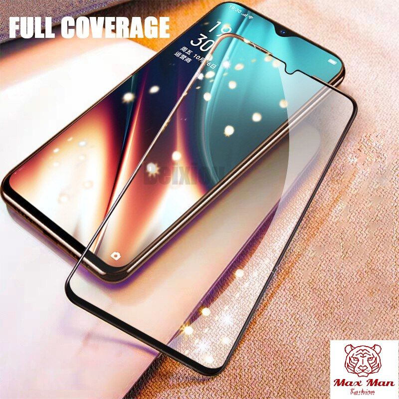 Realme Q2i -【100% Premium Quality】6.5'' inches Full Cover 6D Glass HD Clear Scratchproof Tempered Glass Screen Protector ...