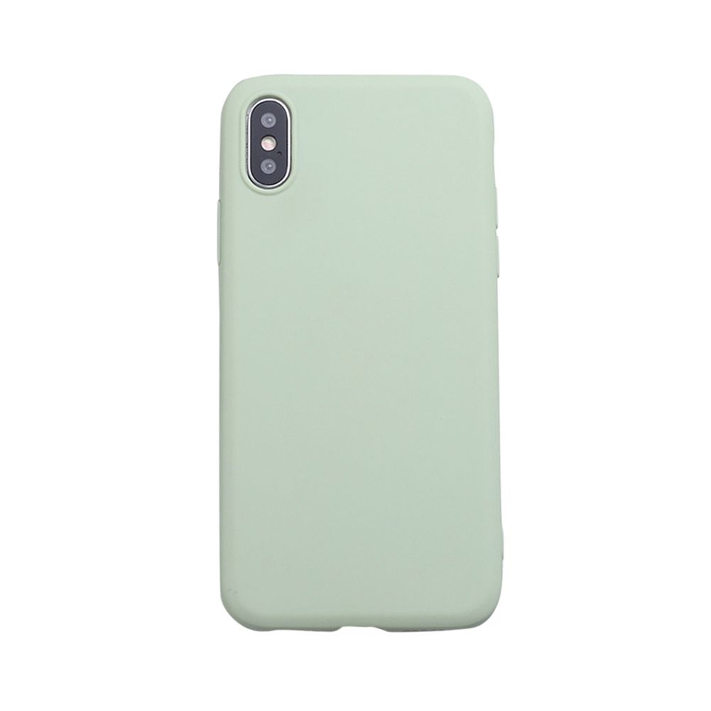 Solid Color Silicone Phone Case Cover Protector for iPhone XS Max/XS/X/7/8/7P/8P
