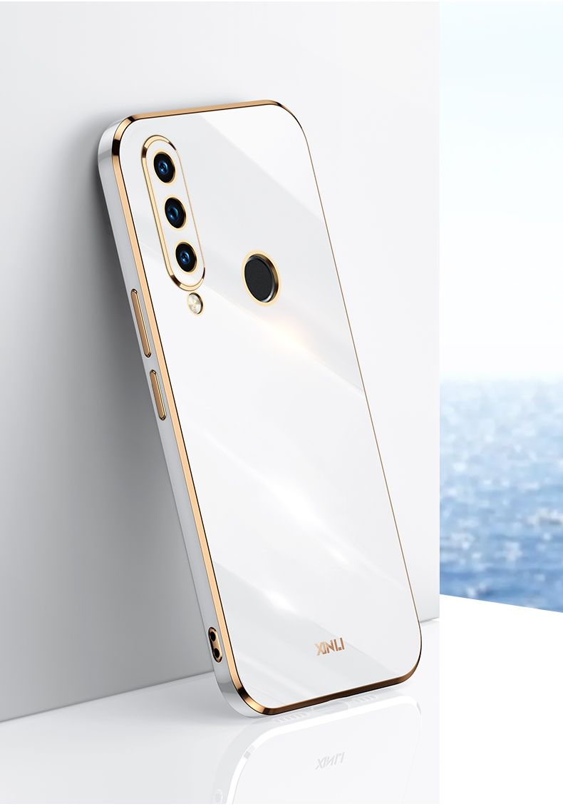 For Huaeei P30 Lite Back Case Luxury Ultra Gold Plating Phone Cases Soft Tpu Silicone Shockproof Protective Casing Cover - Mobile Back Cover