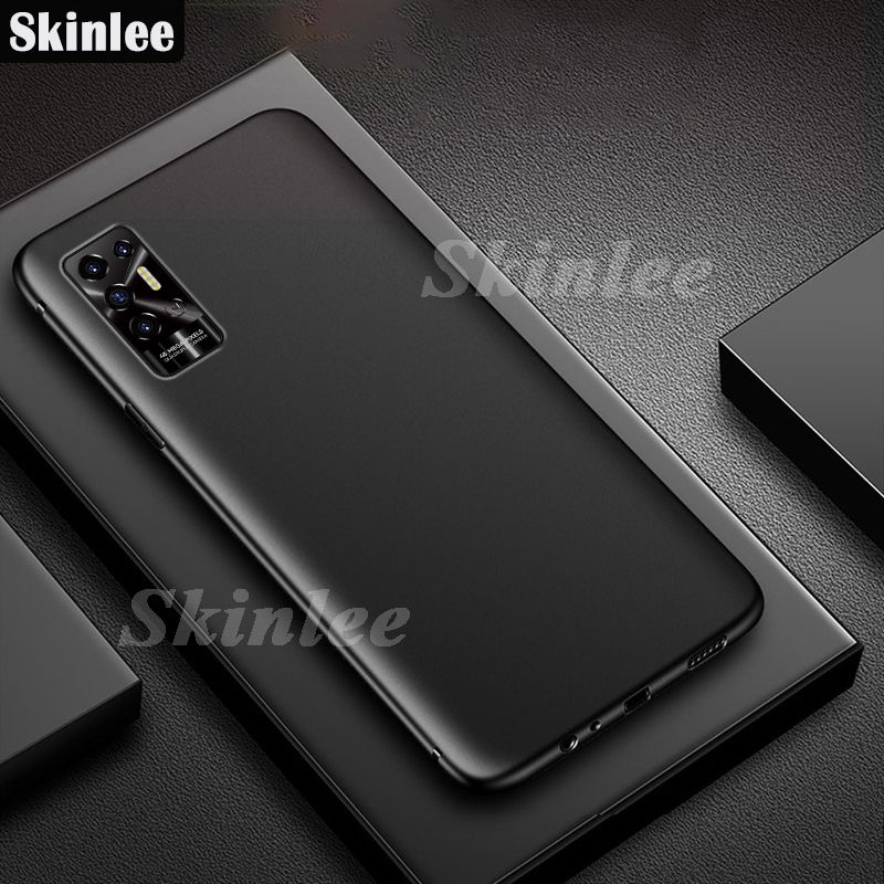 Skinlee Phone Case Tecno Pova 2 Case Ultra Thin Smooth Back cover for Tecno Pova2 Case Shell