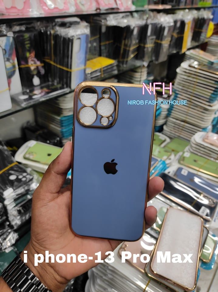 For Lenuo Luxury 6D Plating Soft Casing Silicone Square Frame Phone Case For Apple iPhone 13 Pro Max Phone Case Shiny Bling Back Cover Coque